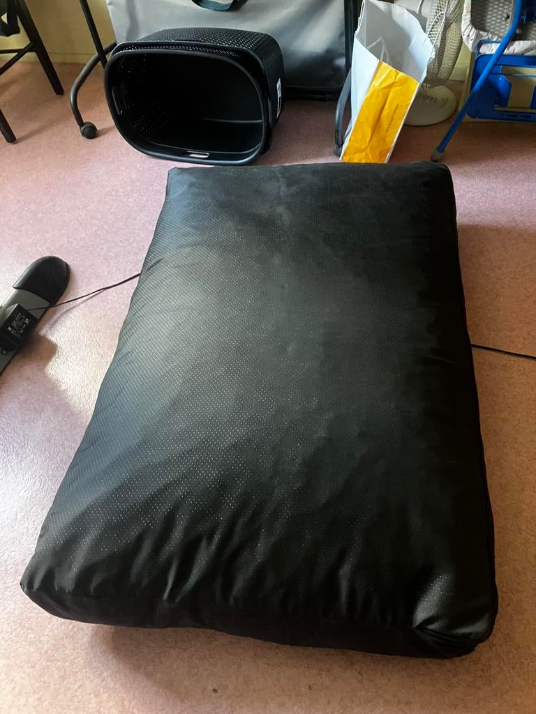 Honden matras donkergrijs, Dieren en Toebehoren, Ophalen, Zo goed als nieuw