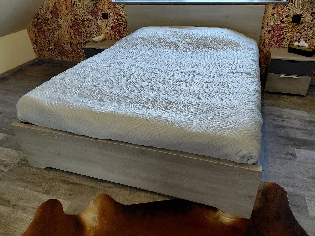 Chambre complète, Huis en Inrichting, Slaapkamer | Complete slaapkamers, Zo goed als nieuw, Tweepersoons, Ophalen