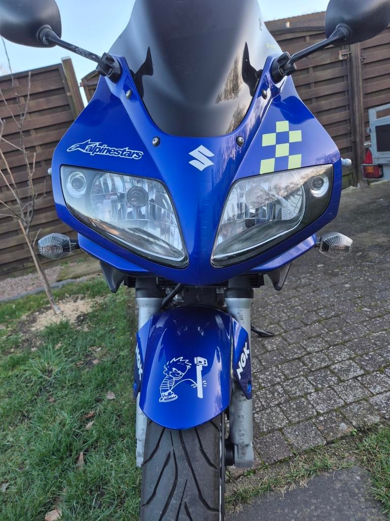 Suzuki SV650S klaar voor het seizoen