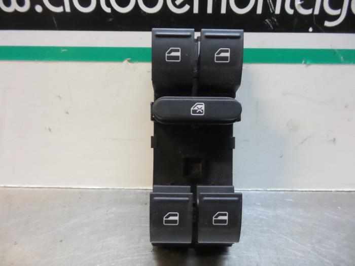 Elektrisch Raam Schakelaar van een Volkswagen Polo (Polo 09-, Auto-onderdelen, Gebruikt, -, -, Ophalen of Verzenden