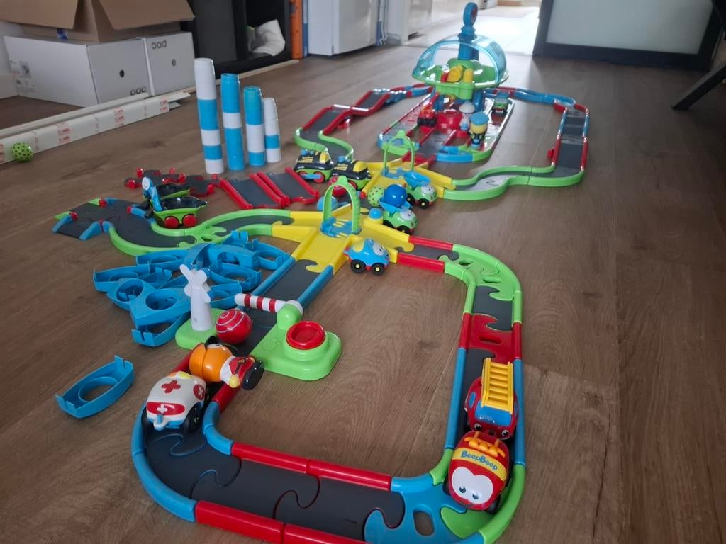 Beep beep autobaan peuter kleuter, Kinderen en Baby's, Ophalen, Gebruikt