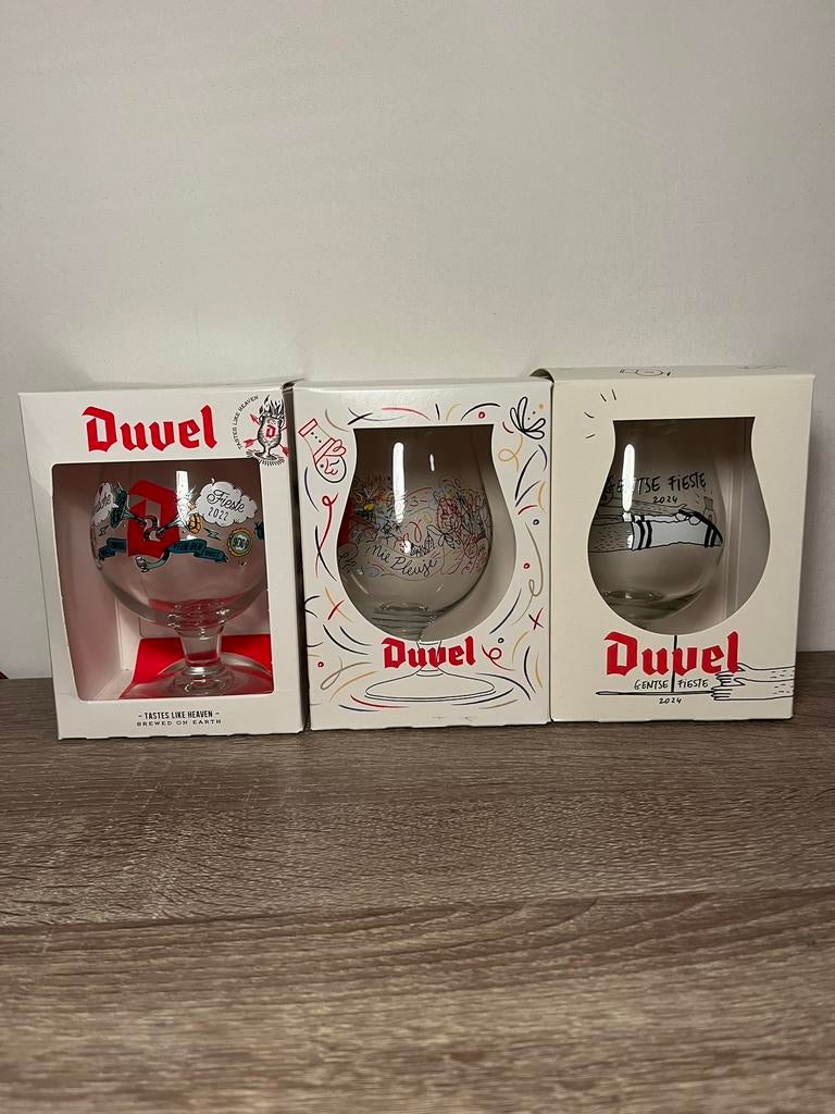 Duvel Gentse Feesten 2022 2023 2024, Verzamelen, Ophalen of Verzenden, Nieuw, Glas of Glazen, Duvel
