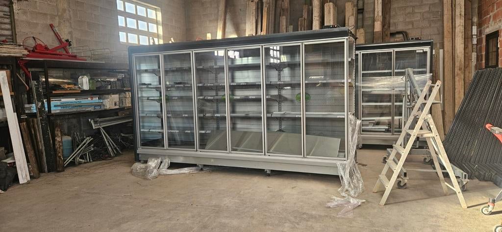 Winkels frigo koeler winkels rekken koelcel 50m2, Ophalen