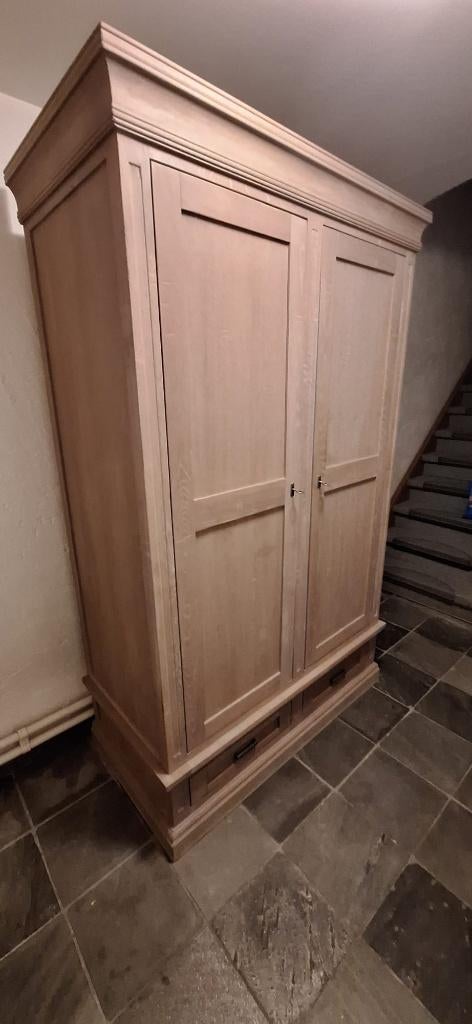Halkast, Huis en Inrichting, Kasten | Kleerkasten, Ophalen, Eikenhout, Met deur(en)