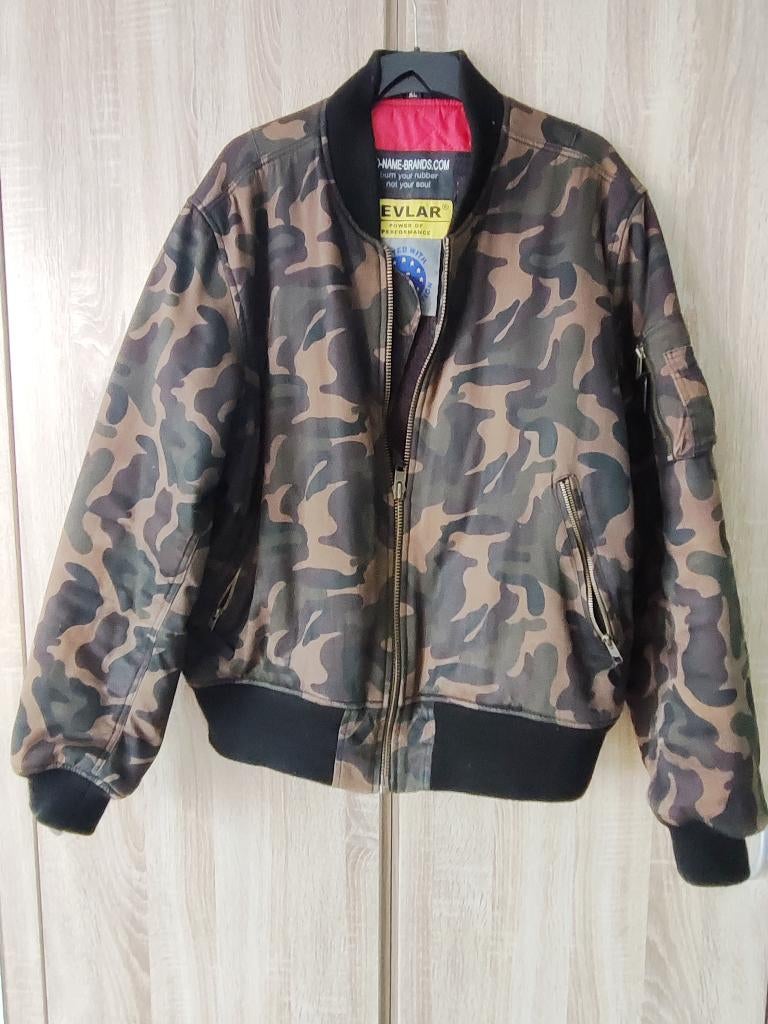 Blouson Protection en Kevlar "style Bomber" _ taille BE= XL, Motos, Vêtements | Vêtements de moto, Manteau | tissu, Femmes, Hommes