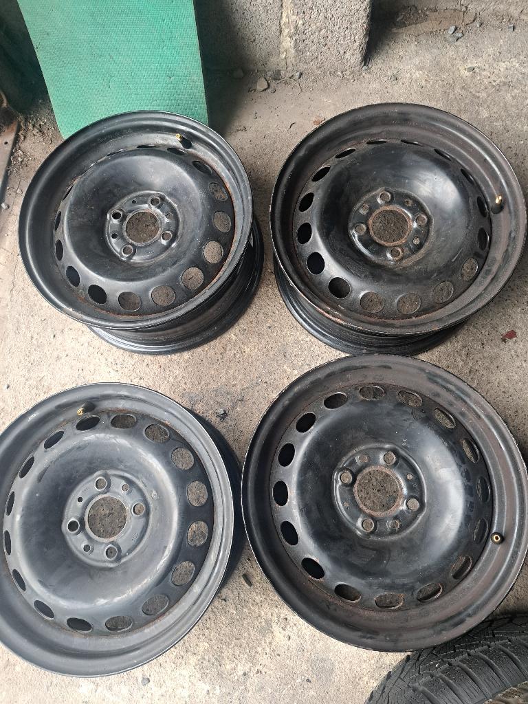Fiat 500 velgen, Auto-onderdelen, Ophalen, 14 inch, Gebruikt, Velg(en)
