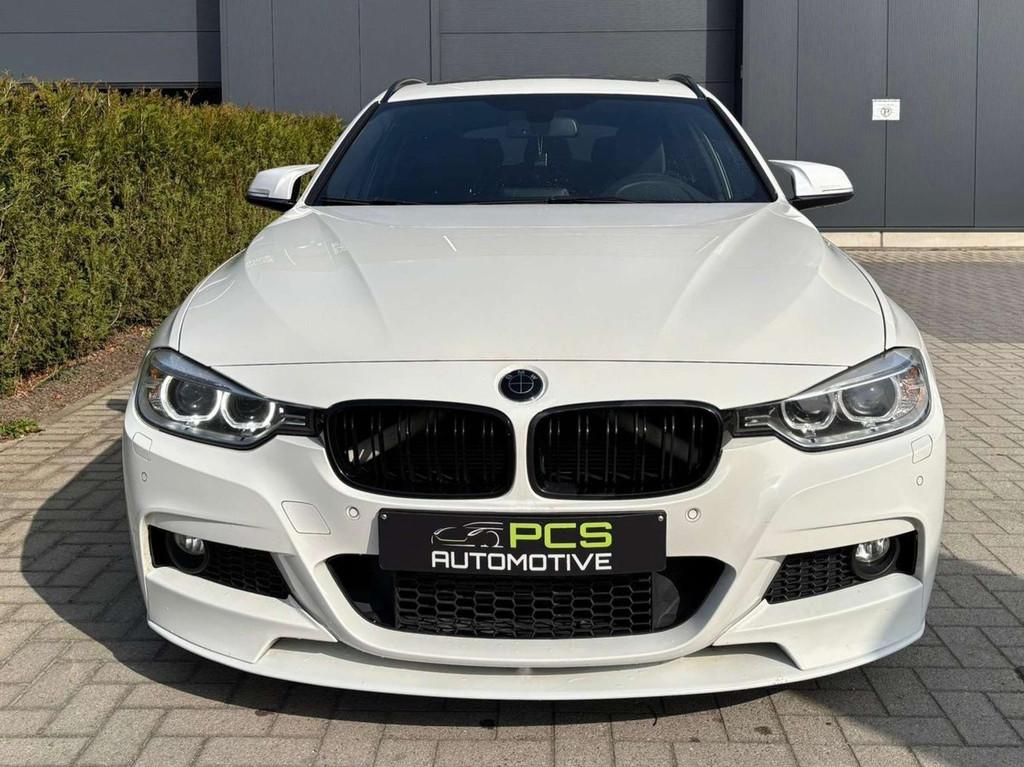 BMW 318 Touring M-pakket / 2.0 Diesel / Uit Overname, Auto's, BMW, Euro 5, Zwart, 4 cilinders, Alcantara