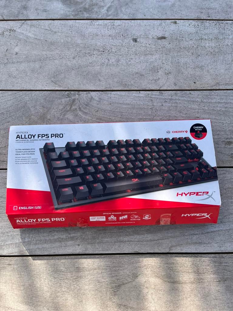 HyperX alloy FPS pro mechanisch gaming toetsenbord, Computers en Software, Toetsenborden, Ophalen of Verzenden, Zo goed als nieuw