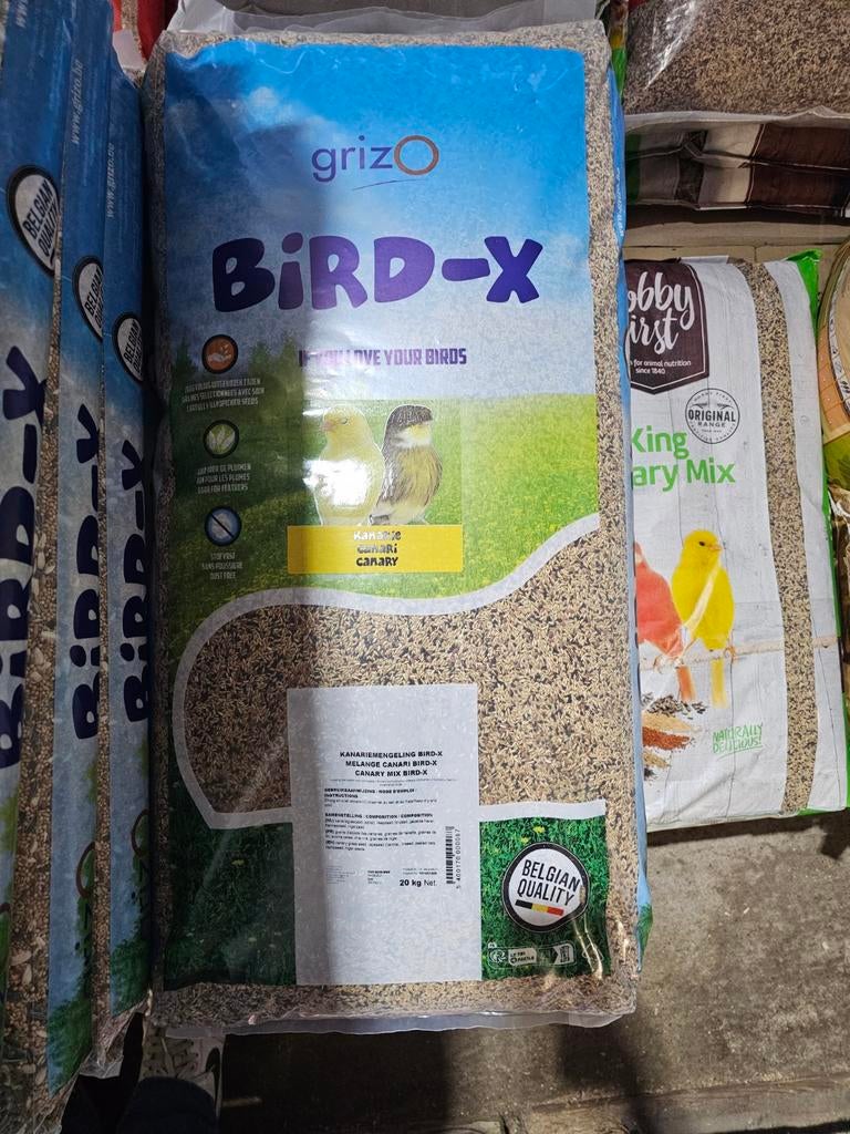 Canary Mix Bird-X 20 kg - Mangeoire pour oiseaux - Quantité, Enlèvement