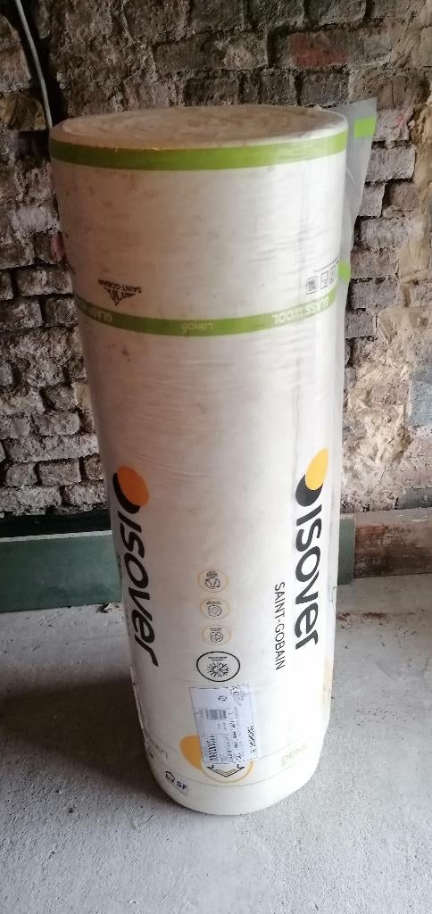 A vendre laine de verre, Bricolage & Construction, Neuf, 8 à 12 cm, Enlèvement, Moins de 5 m²