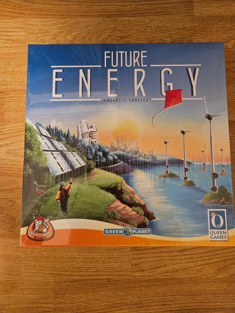 Future Energy - White Goblin Games - nieuw, Hobby en Vrije tijd, Gezelschapsspellen | Bordspellen, Een of twee spelers, Ophalen of Verzenden