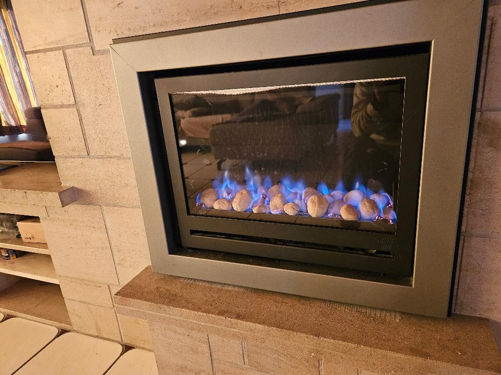 Radiateur de puits pour cheminée à gaz, Enlèvement, Utilisé, Encastré, Cheminée au gaz