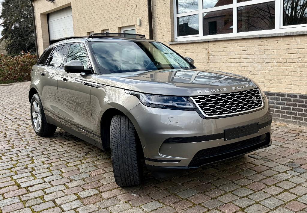 Land Rover Range Rover Velar 2.0 Turbo P250 S ## 76000 km ##, Auto's, Land Rover, Automaat, 4 cilinders, Range Rover Velar, Beige