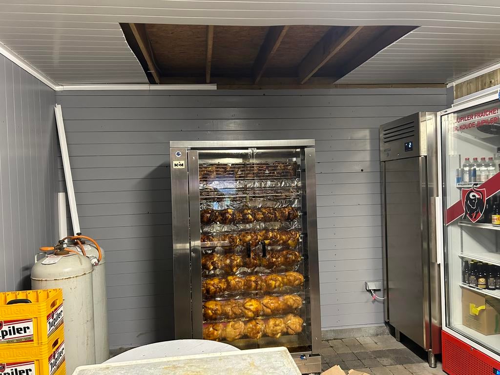 Rôtissoire, Enlèvement, Utilisé, Cuisinière, Friteuse et Grils