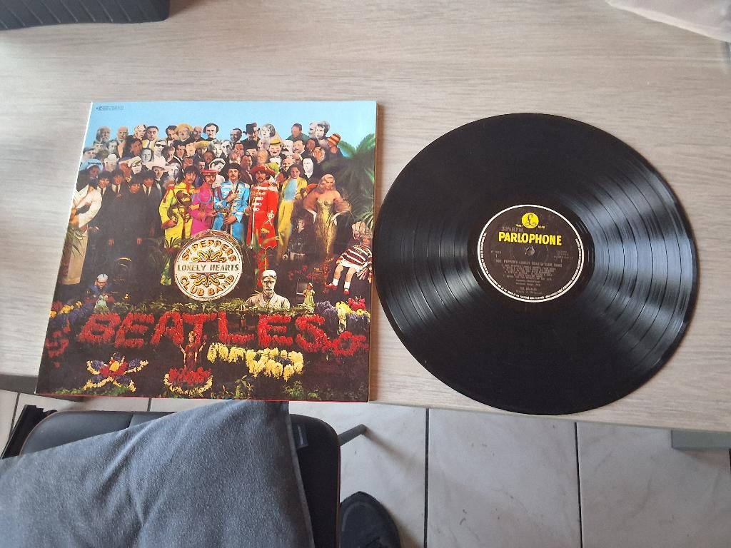 Ancien 33 tours original des Beatles, CD & DVD, Enlèvement ou Envoi