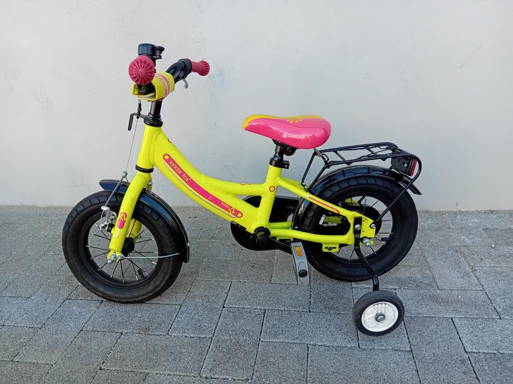 Kinderfiets alu Leader Fox Busby 12inch NIEUWSTAAT 🚴‍♂️, Enlèvement, Neuf, Véhicule à pédales