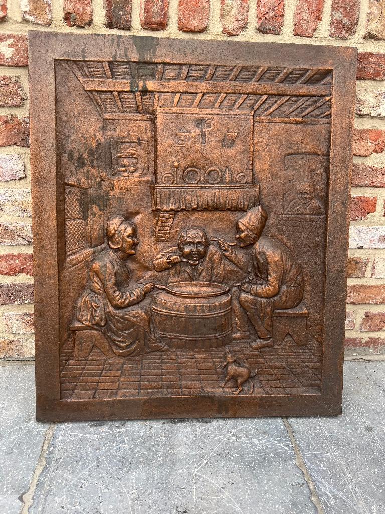 Haardplaat, Huis en Inrichting, Haarden, Ophalen, Gebruikt