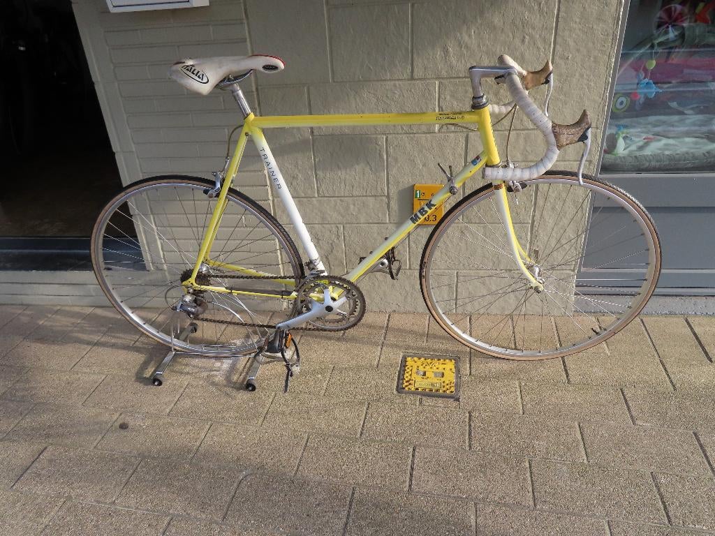 Race fiets , koersfiets - Peugeot , kader 59 , retro, Fietsen en Brommers, Fietsen | Racefietsen, Ophalen, 28 inch, Gebruikt, Heren