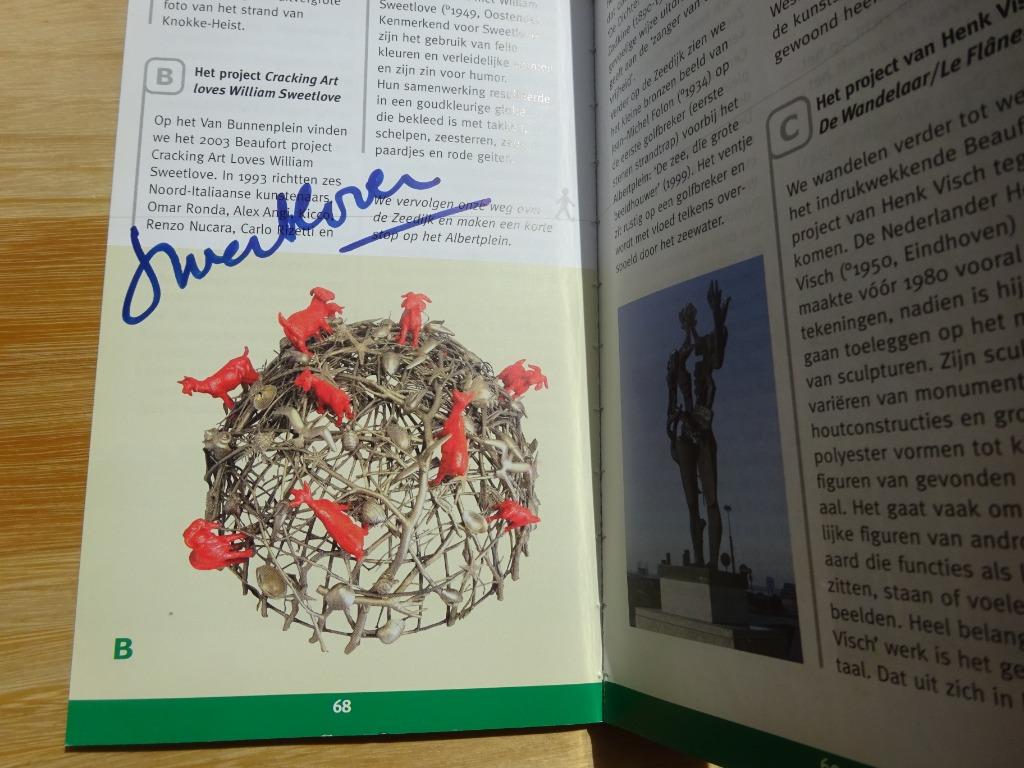 Beaufort 2003, Wandelgids / signatuur Sweetlove - signed by, Ophalen of Verzenden, Zo goed als nieuw, Schilder- en Tekenkunst