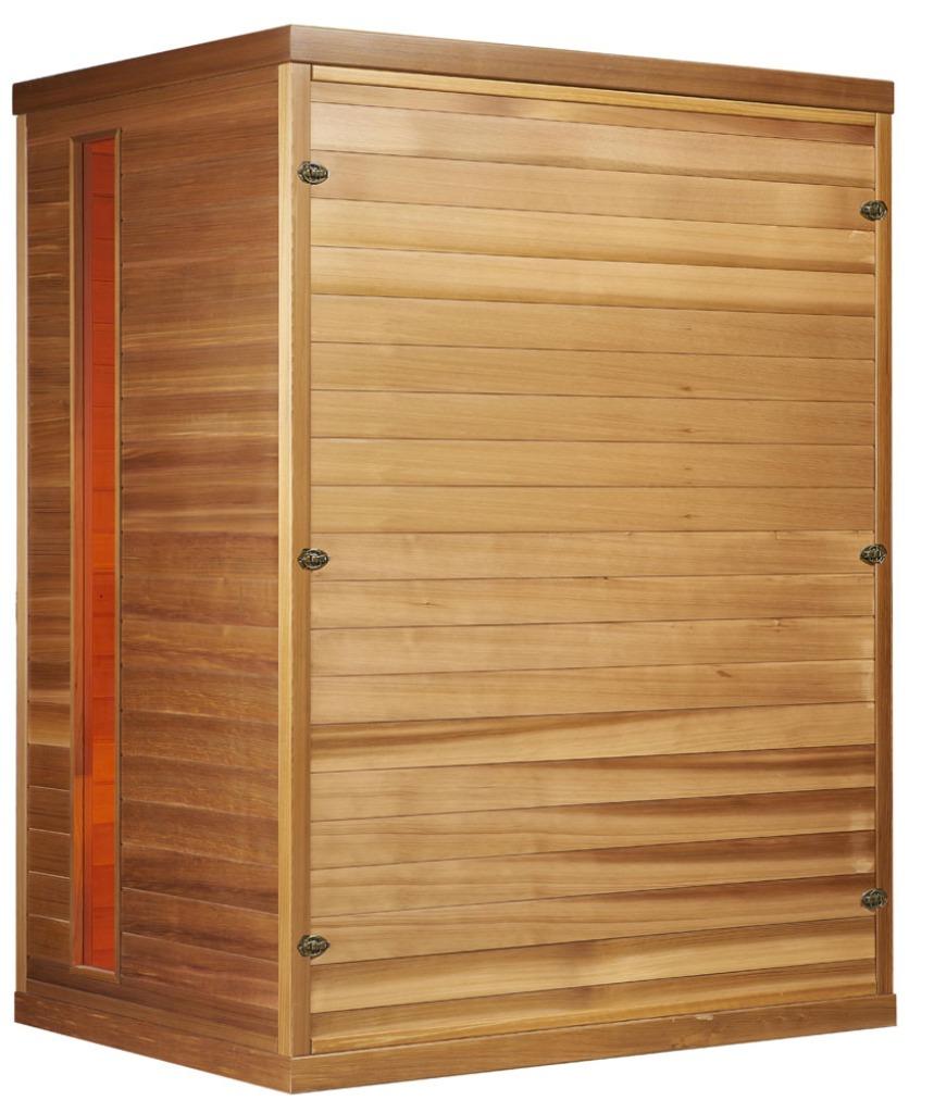 Infraroodsauna met diepere werking Quartstralers! 3 pers, Sports & Fitness, Sauna, Enlèvement, Neuf, Infrarouge, Sauna complet