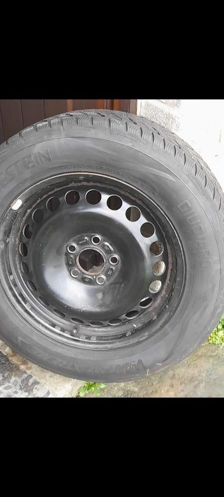 Pneus HIVER 215/60R 16, Autos : Pièces & Accessoires, Pneus & Jantes, Enlèvement, 16 pouces, Pneus hiver, Pneu(s)