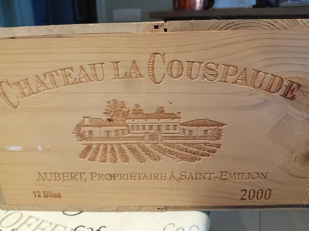 Chateau La Couspaude 2000 Saint-Emilion Grand Cru Classe, Verzamelen, Wijnen, Afrika, Nieuw, Ophalen of Verzenden, Rode wijn