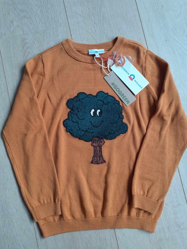 Trui Kapitein Winokio/JBC maat 122 (nieuw met label), Trui of Vest, Ophalen of Verzenden, Jongen, Nieuw