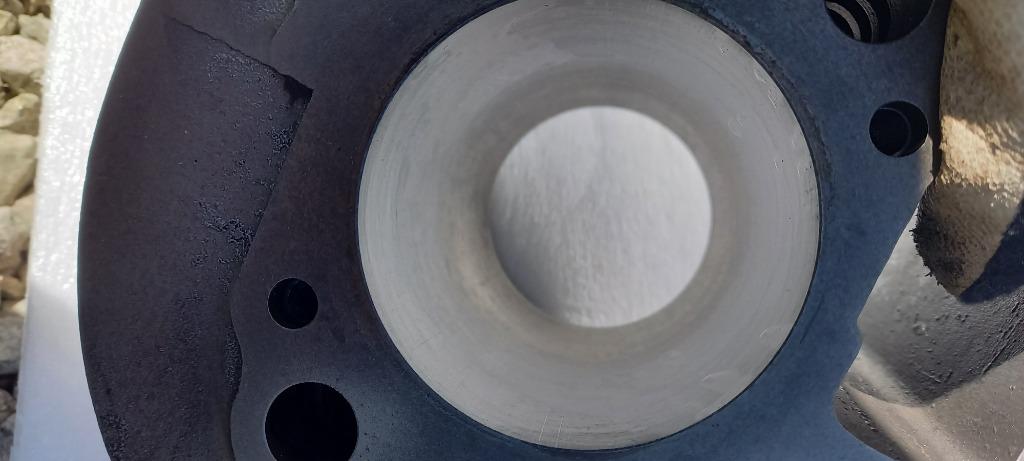 NSU MAX cilinder met 2 juiste zuigers, Motos, Enlèvement, Utilisé