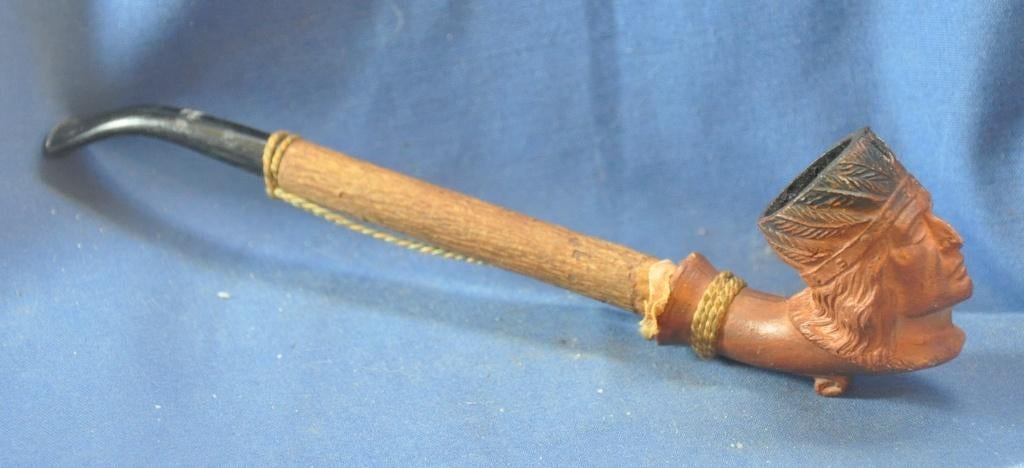 pipe tête d'indien en terre cuite, Enlèvement ou Envoi, Utilisé, Autres types
