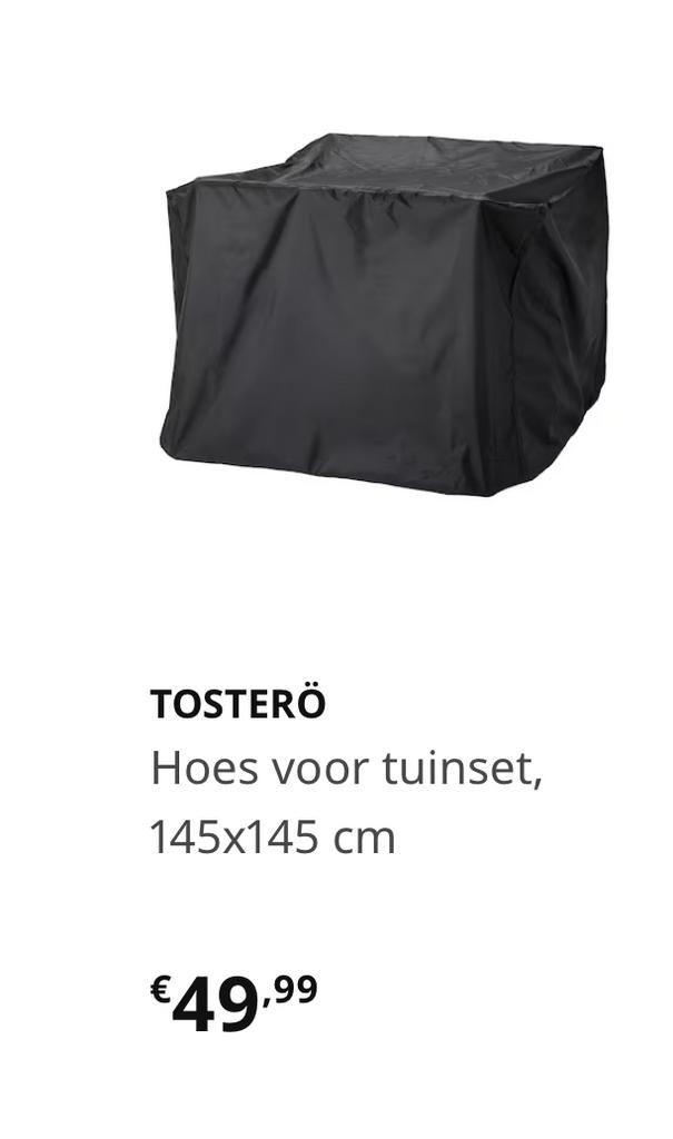 hoes voor tuinset 145x145 cm (ikea), Tuin en Terras, Ophalen of Verzenden, Zo goed als nieuw