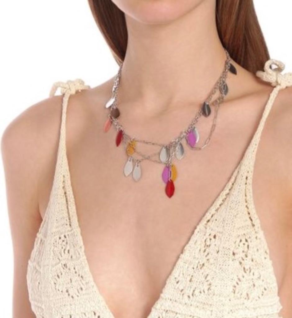 Isabel MARANT  -  Asymmetrisch collier, Ophalen of Verzenden, Zo goed als nieuw, Overige kleuren, Overige materialen