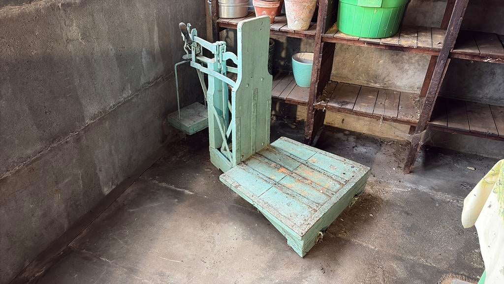 Balans weegschaal, Enlèvement