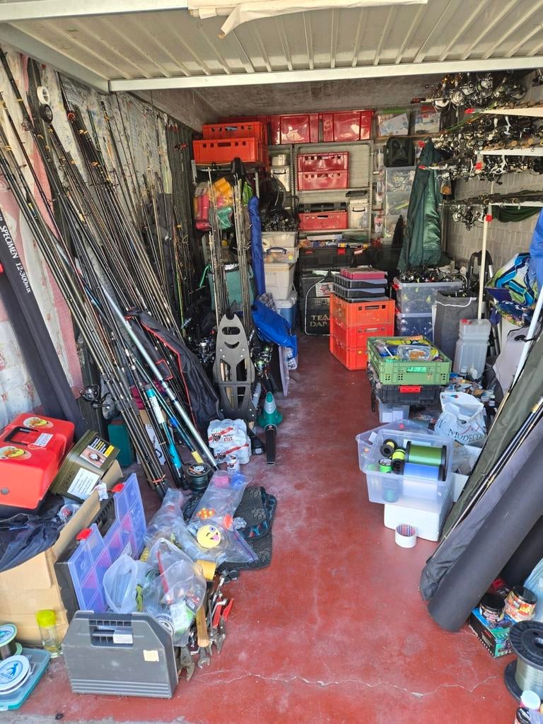 Massa's hengelmateriaal, Watersport en Boten, Hengelsport | Algemeen, Ophalen of Verzenden, Zo goed als nieuw, Kunstaas