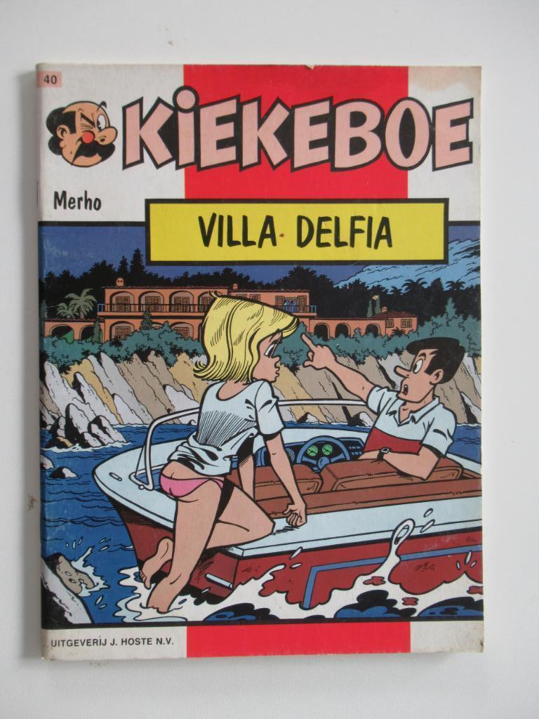 kiekeboe...nr.40...villa-delfia..............1st, Enlèvement ou Envoi, Utilisé
