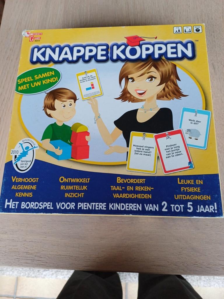 Knappe koppen. Leuk en leerrijk spel., Kinderen en Baby's, Speelgoed | Educatief en Creatief, Ophalen of Verzenden, Gebruikt