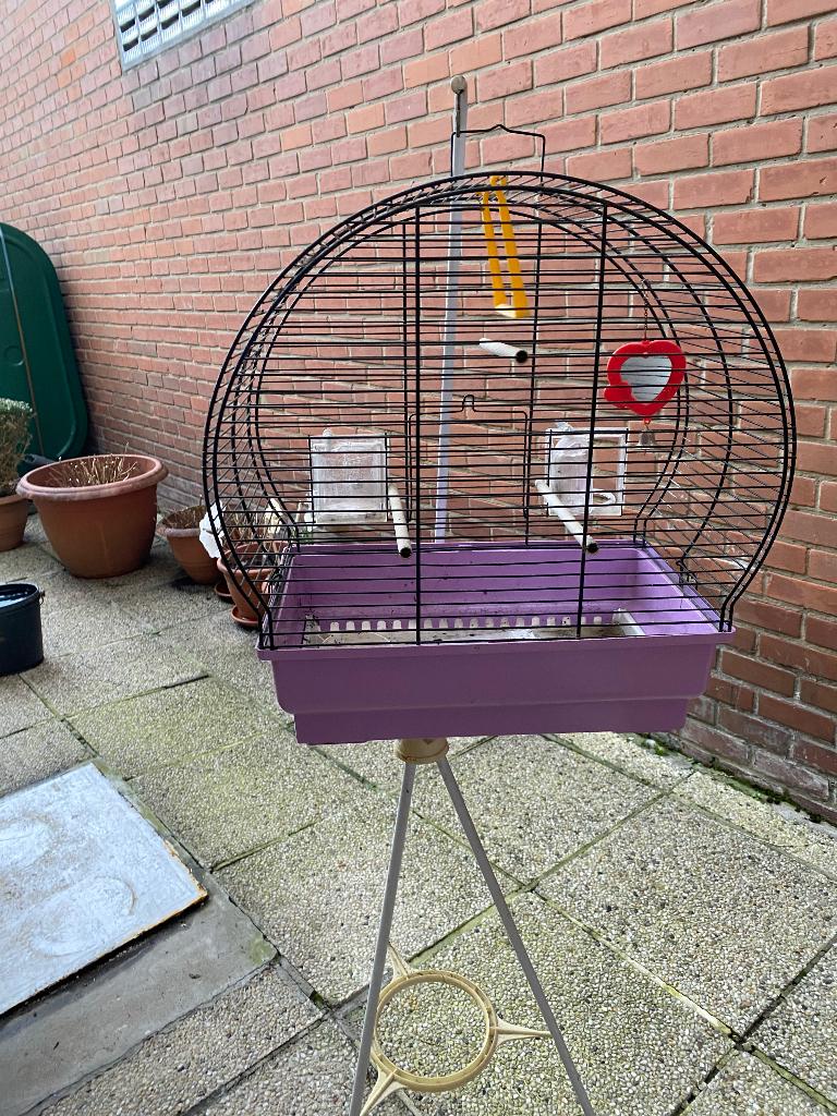 Vogelkooi, Enlèvement, Utilisé, Synthétique, Cage à oiseaux