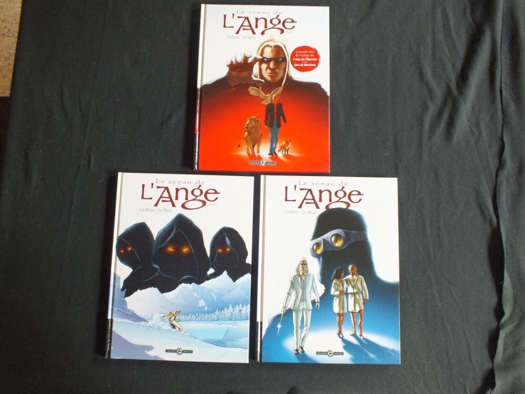 LE SCEAU DE L'ANGE (3 ALBUMS EO)        EDITIONS BAMBOO, Livres, Neuf, GOTHIAS - LE BRAS, Enlèvement ou Envoi, Série complète ou Série