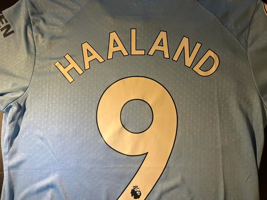 HAALAND MAN CITY SHIRTJE, Maat L, Verzenden, Zo goed als nieuw, Shirt