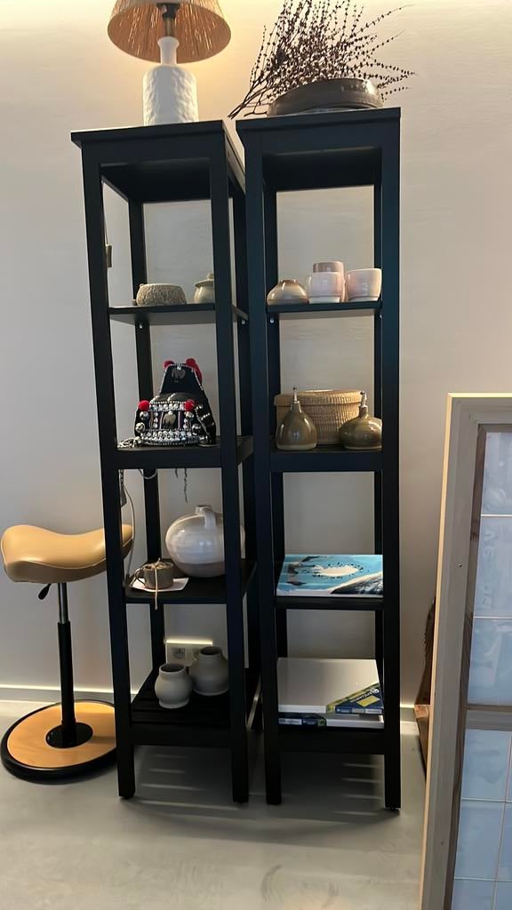 Zwart rekje, Ophalen, Minder dan 50 cm, Overige materialen, Zo goed als nieuw