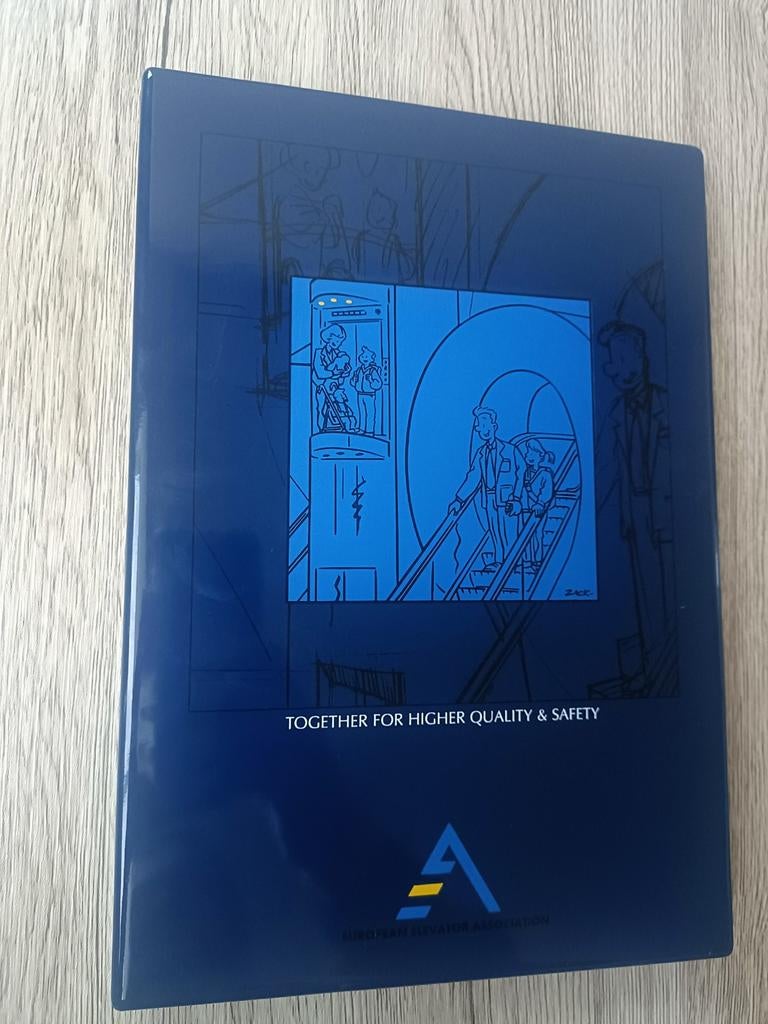 Blauw emaille bord door kunstenaar zack, Ophalen of Verzenden