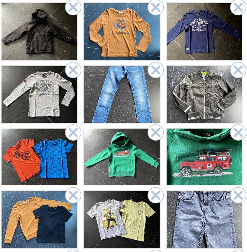 Knap lot jongenskledij, maat 140, incl 2 jassen en merken!, Kinderen en Baby's, Kinderkleding | Maat 140, Zo goed als nieuw, Jongen