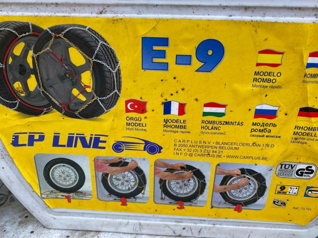 chaînes à neige, Enlèvement, Utilisé