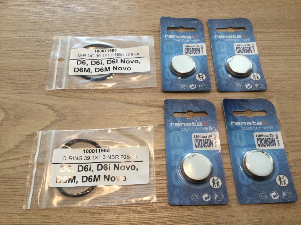 Suunto D6(i)/D6Novo(i) serie Battery Kit nieuw aan 12,50€/ki, Ophalen of Verzenden, Nieuw, Duikcomputer