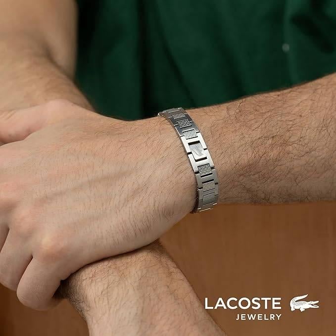 Lacoste Armband voor heren | GRATIS LEVERING, Handtassen en Accessoires, Staal, -, Verzenden, -