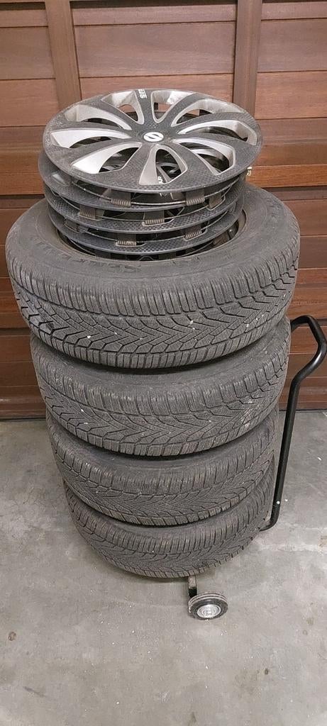 Winterbanden op velg voor opel mokka met trolley, Auto-onderdelen, Ophalen, Gebruikt, Opel