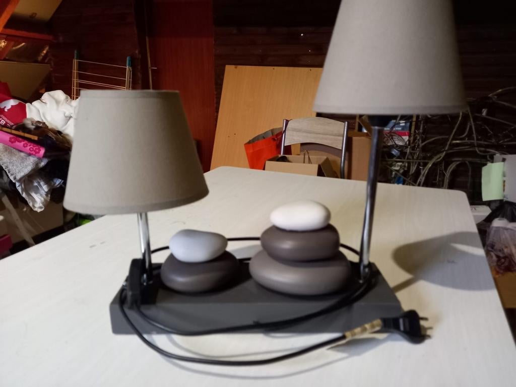Lampe double galets, Enlèvement ou Envoi, Comme neuf