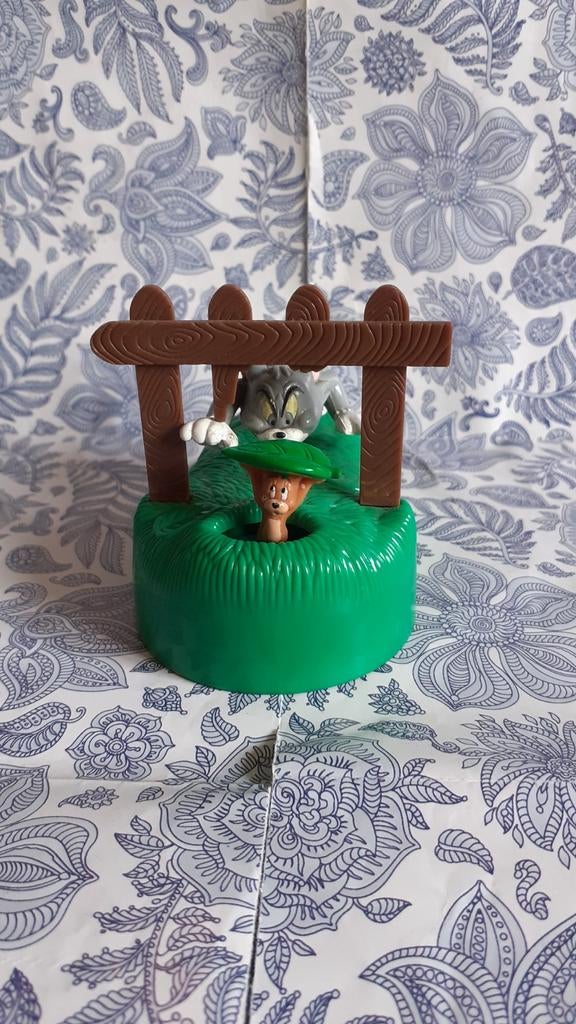 figurine tom et Jerry articulable  quick 1999, Collections, Enlèvement ou Envoi, Comme neuf, Animal