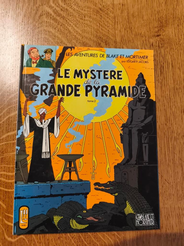 Black et Mortimer Le mystère de la grande pyramide T2, Livres, Enlèvement