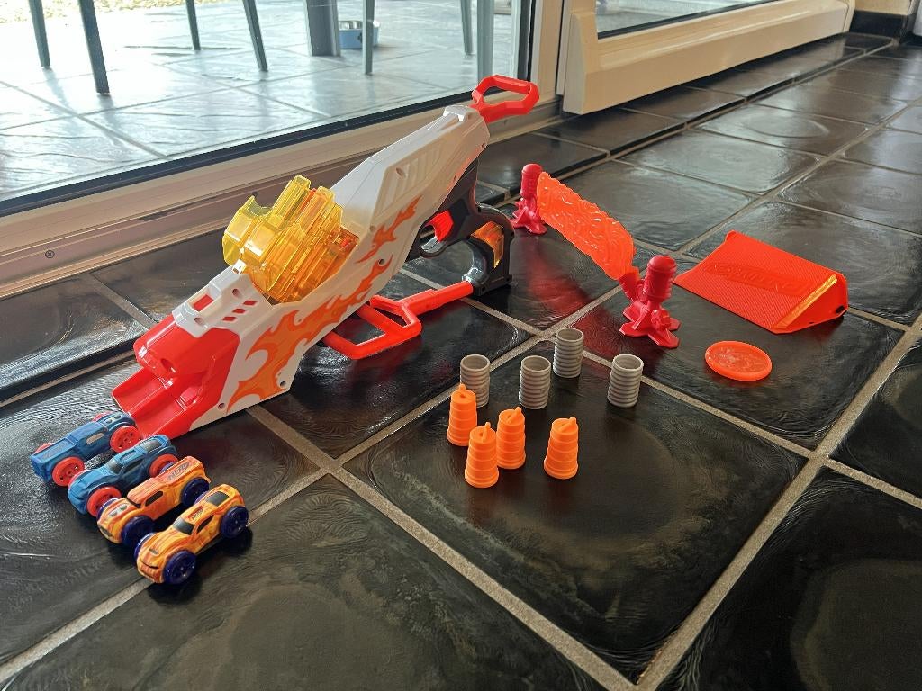 Hotwheels 11 speelsets, Kinderen en Baby's, Ophalen, Gebruikt, Racebaan, Hot Wheels