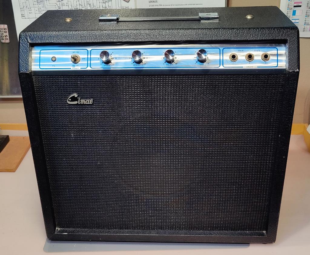 '70 's vintage gitaarversterker voor beginners., Ophalen, Gebruikt, Gitaar, Minder dan 50 watt